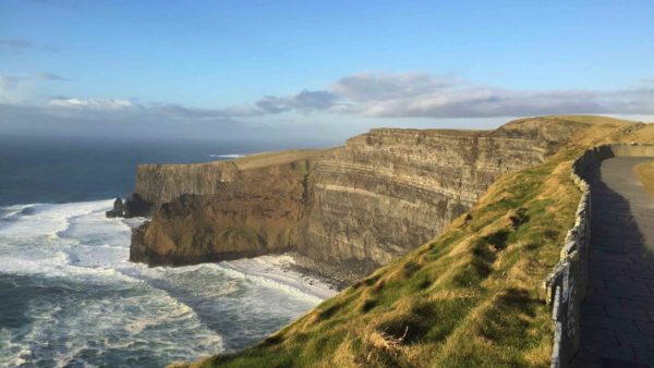 Falaises en Irlande