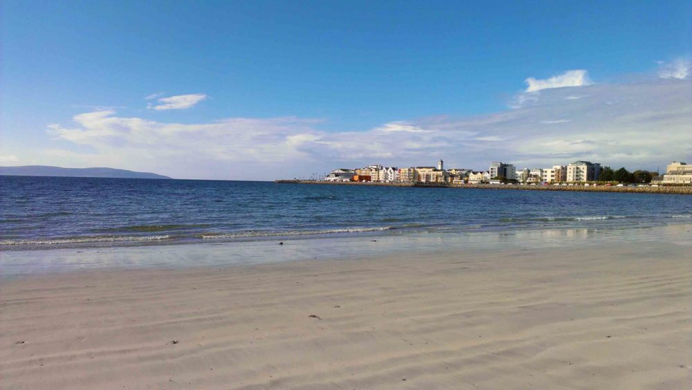 Vue sur Salthill à Galway