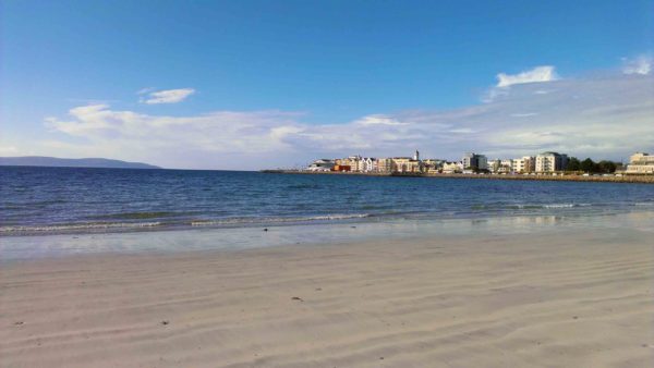 Vue sur Salthill à Galway